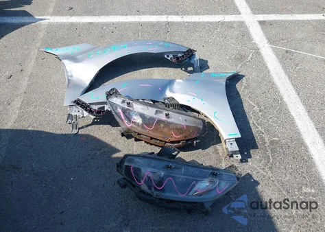 2020 Honda Civic Lx из США, поврежденный, VIN 19XFC2F69LE216272